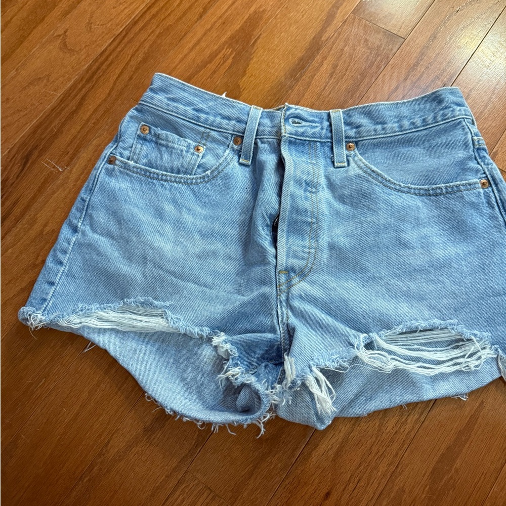 Denim Blue Women's Shorts
